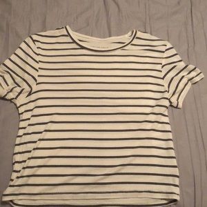American eagle striped baby tee